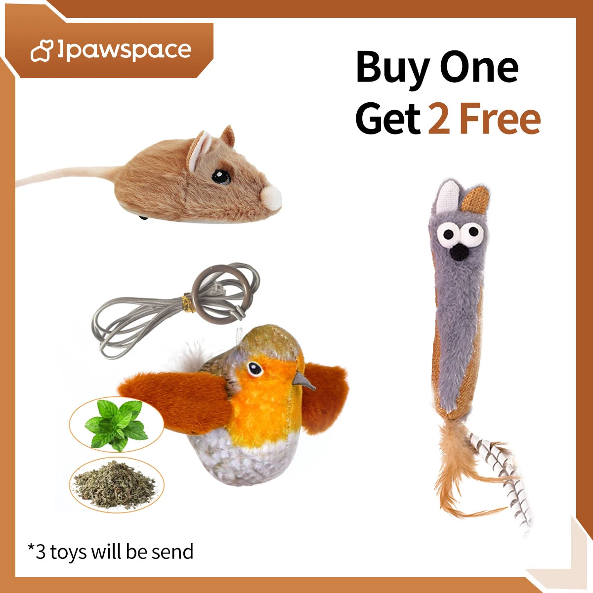 Electric Interactive Mouse Cat Toys