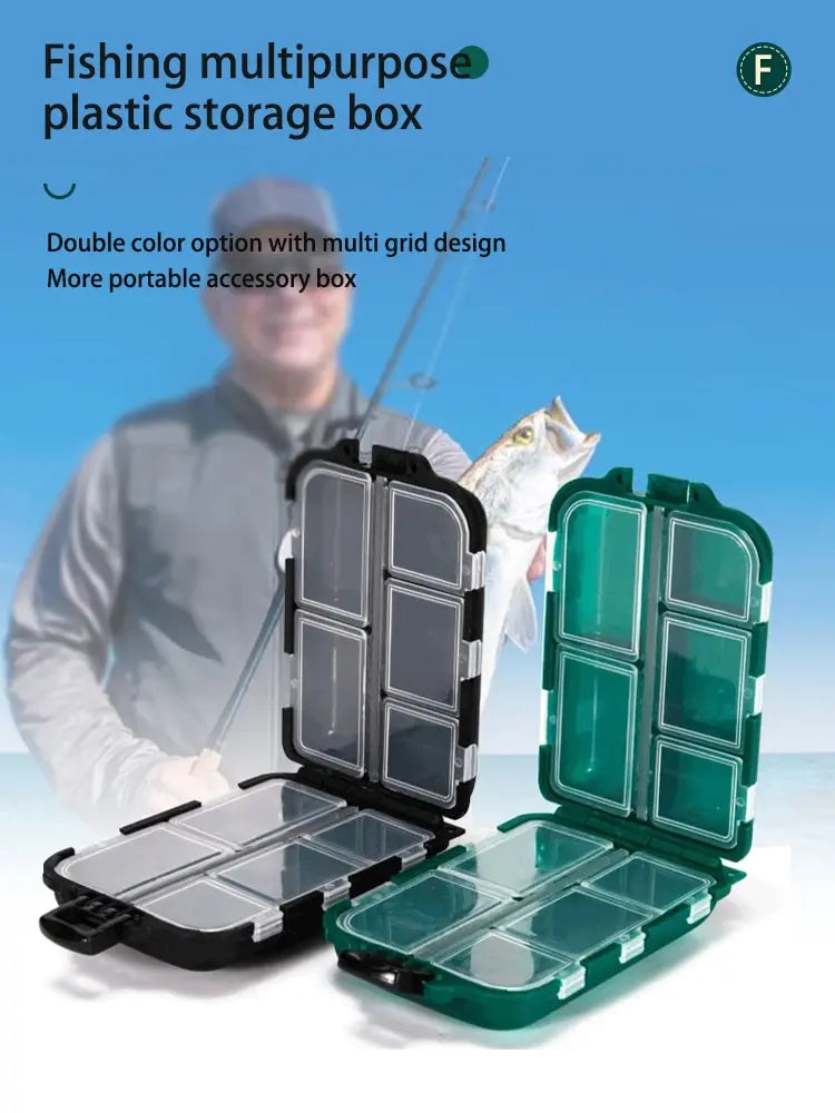 Fishing Tackle Box 10 Compartment