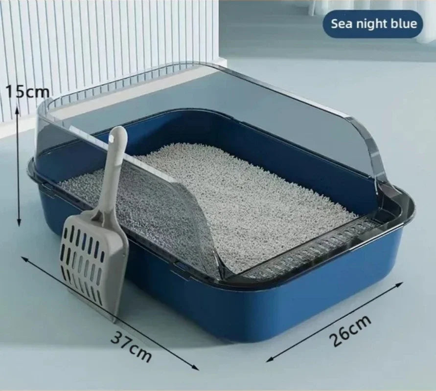 Kitty Sandbox Cat Litter Box Se