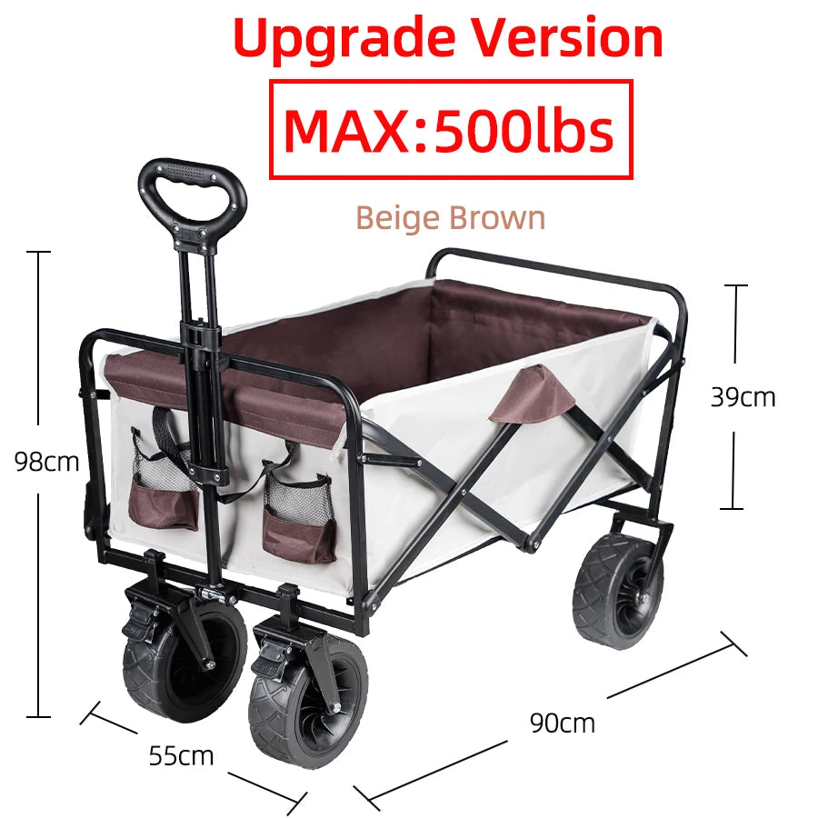 Collapsible Folding Utility Beach Cart