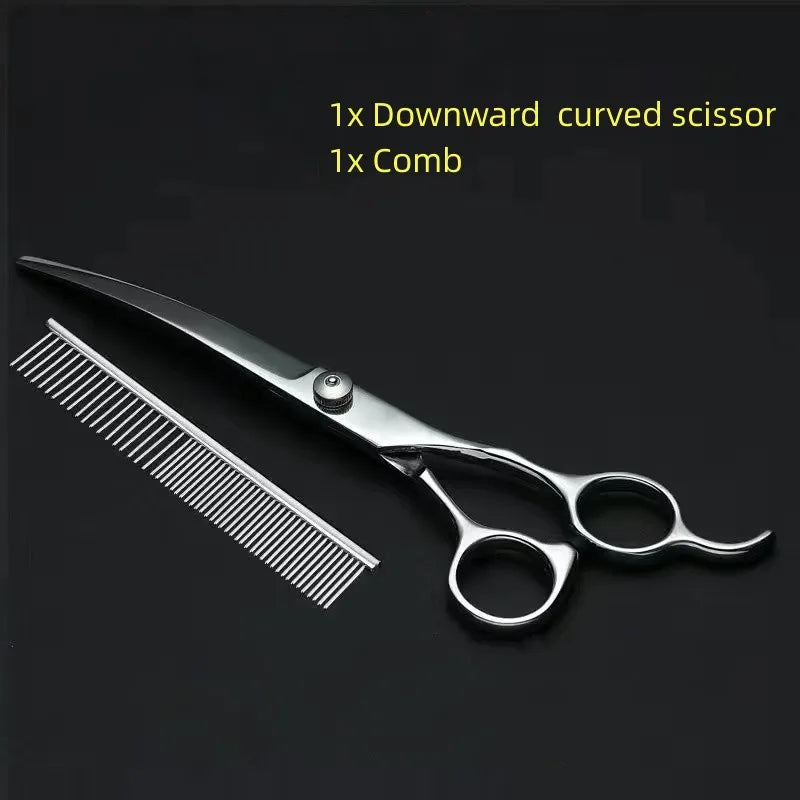Trimming Bent Scissors Pet Clippers